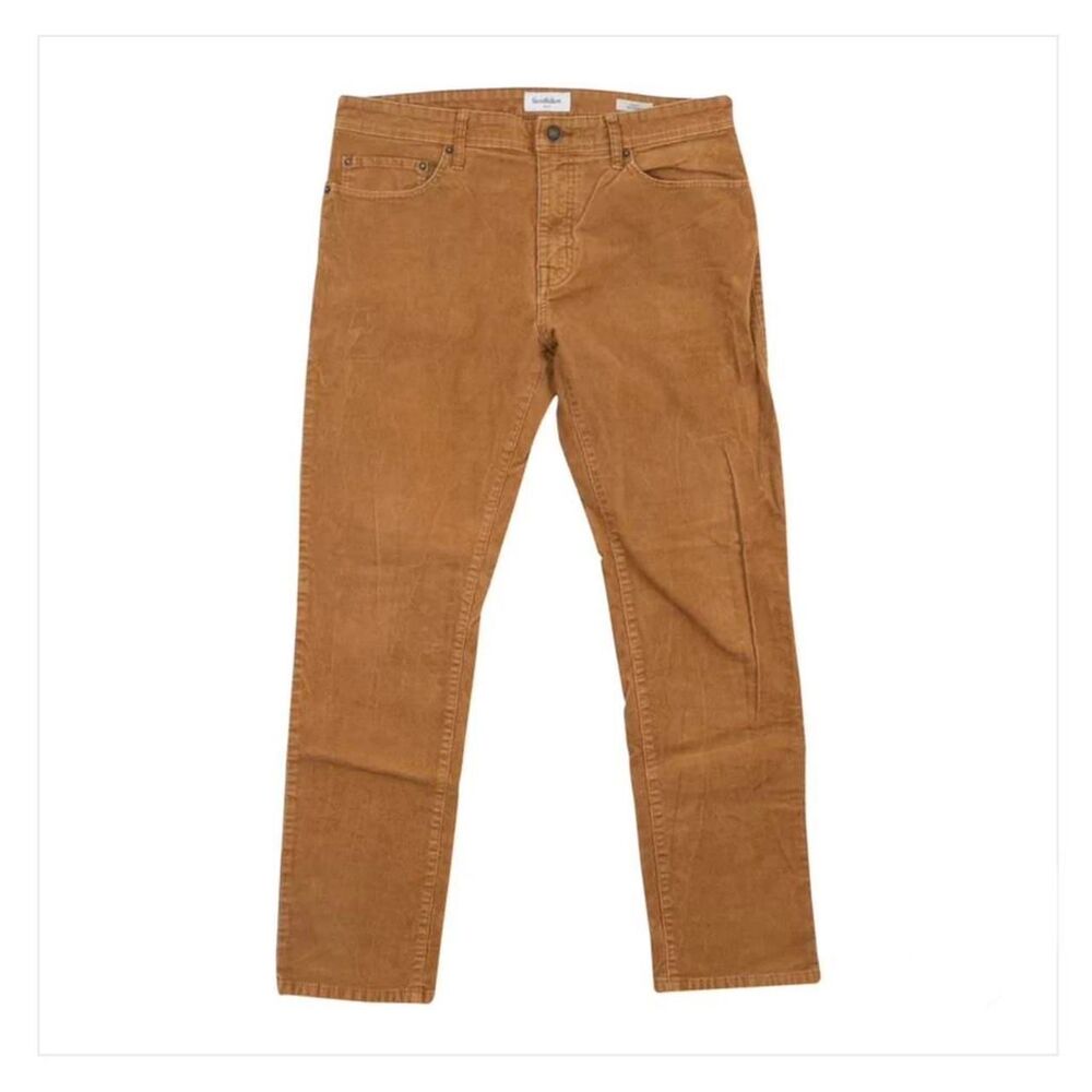 Goodfellow-co Men's Brown and Tan Trousers